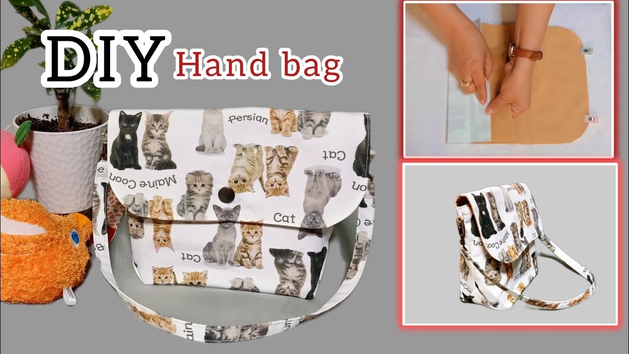 ???? Unique Handbag with a Secret Quick Sewing Technique