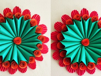 Wall hanging craft.Easy Flower wall hanging.Home decoration for wall hanging craft.Easy craft #52