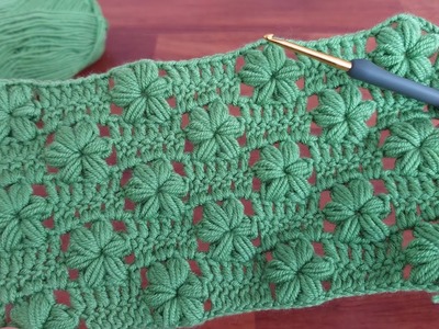 5 min. Do you want to make a very Easy Crochet flower model? shawl. jacket. top. bag use anything.