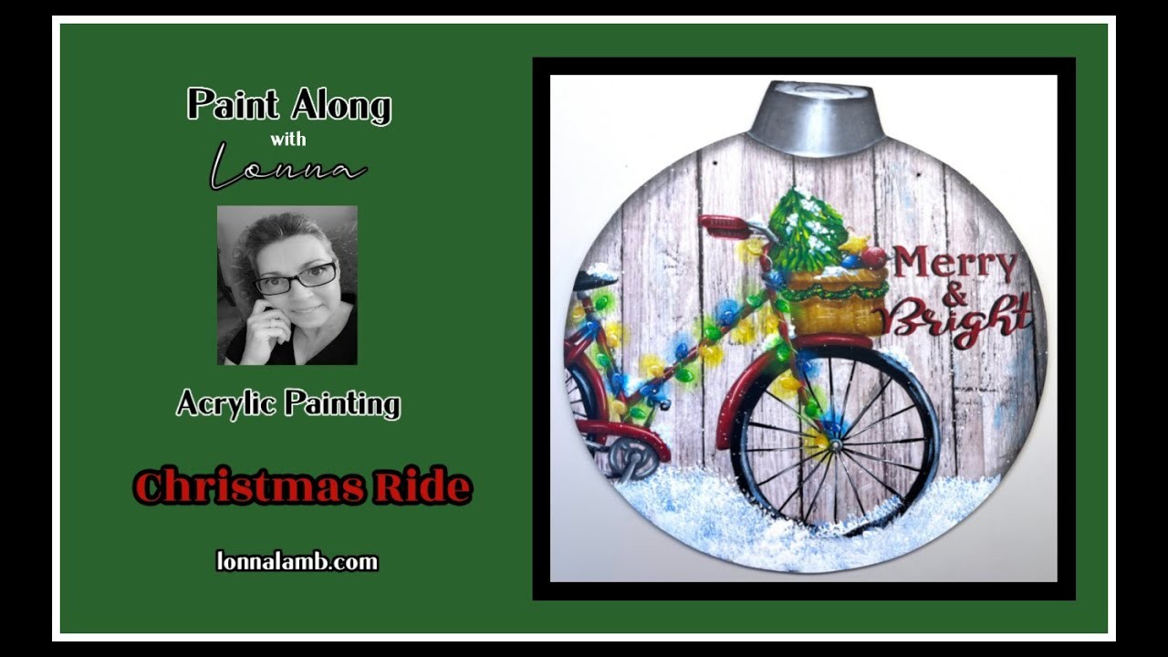 Acrylic Painting Christmas Ride