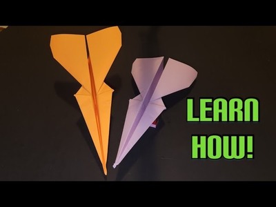 AWESOME Paper Airplane ANYONE Can Make!