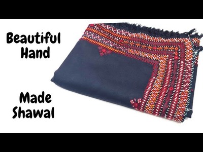 Beautiful shawal hand made.balochi shawal hand embroidery