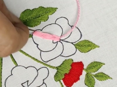 Bellissimo! Hand embroidery design tutorial step by step