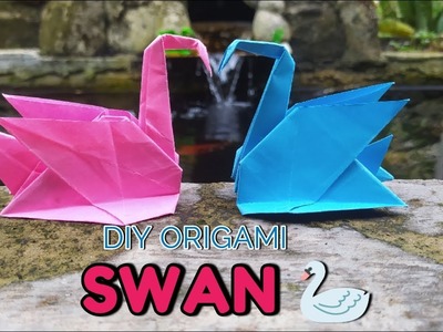 DIY How to Make an Origami Swan from Paper