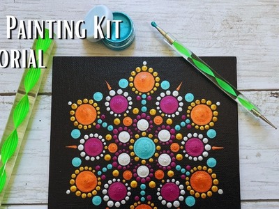 Dot Painting Kit - Beginner Tutorial 1 For Brand New Dotting Artists