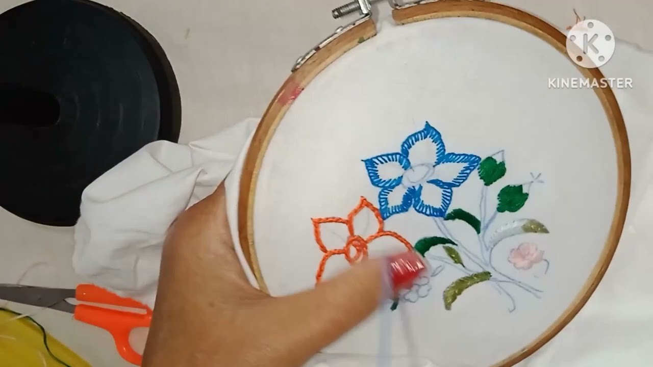 Hand embroidery#embroidery#embroiderydesign#embroidery for beginners#embroidery fashion#