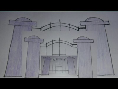 How to draw a  gate