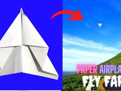 How to Fold an Easy Paper Airplane - Flies Extremely Well!