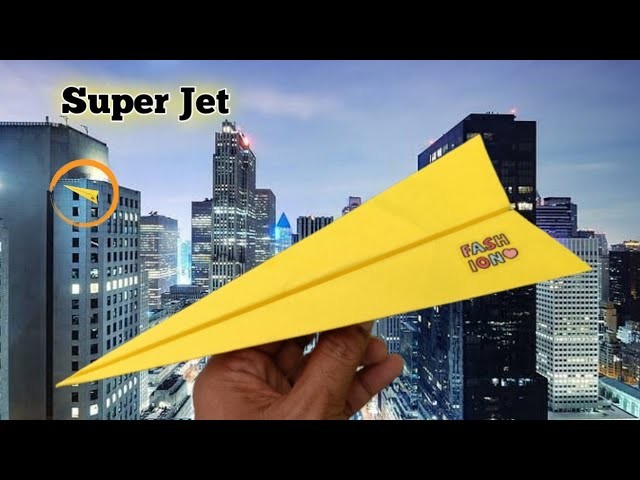 How to Fold Cool Jet Planes   Nice Airplane Brother √