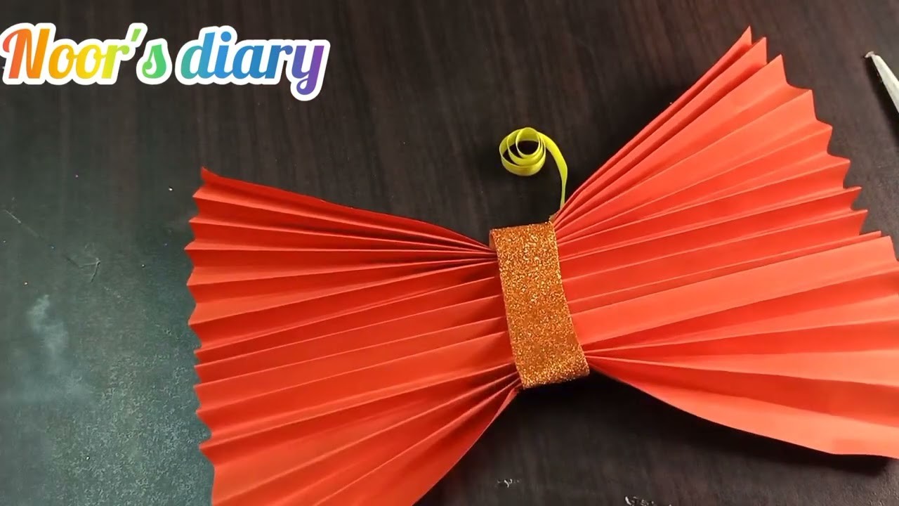 How to make 3D butterflies with computer paper.Simple and easy way