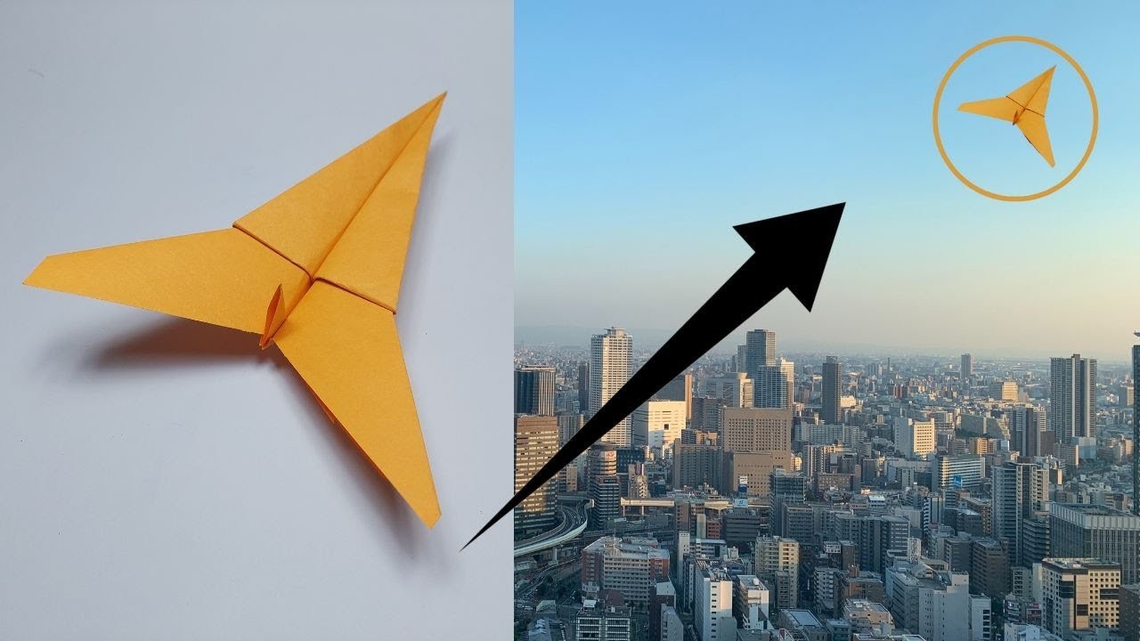 How to Make a Competition Winning Jet Paper Airplane that Flies Really Far!