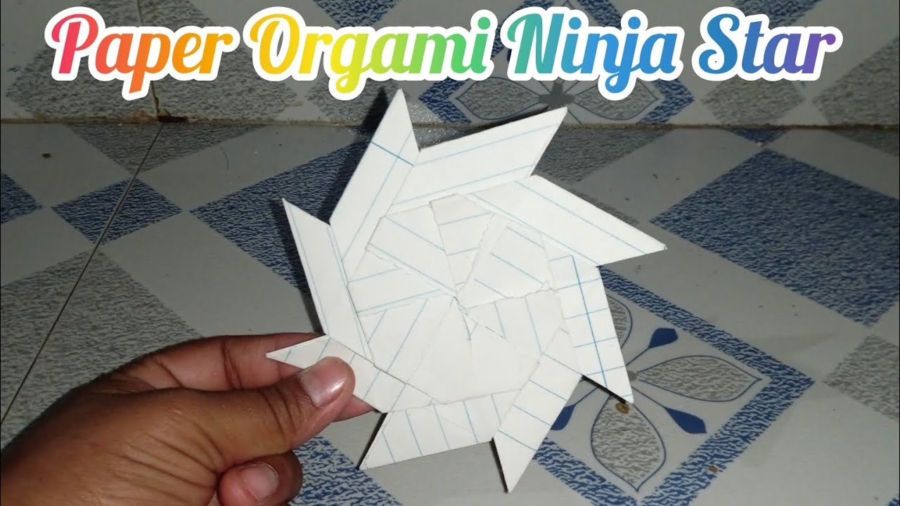 How to make Origami Ninja Star