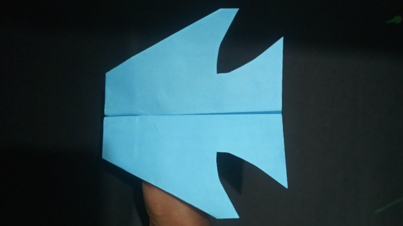 How to make paper eagle plane