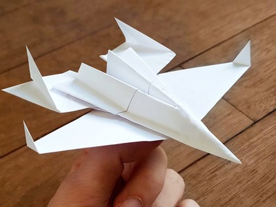 How to make Paper Fighters PLANE | Do it yourself paper planes | F-15