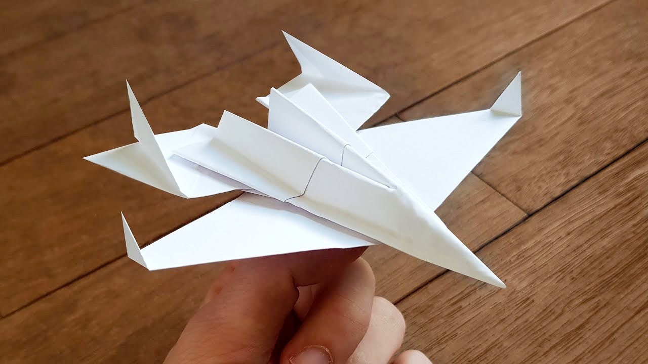 How to make Paper Fighters PLANE | Do it yourself paper planes | F-15