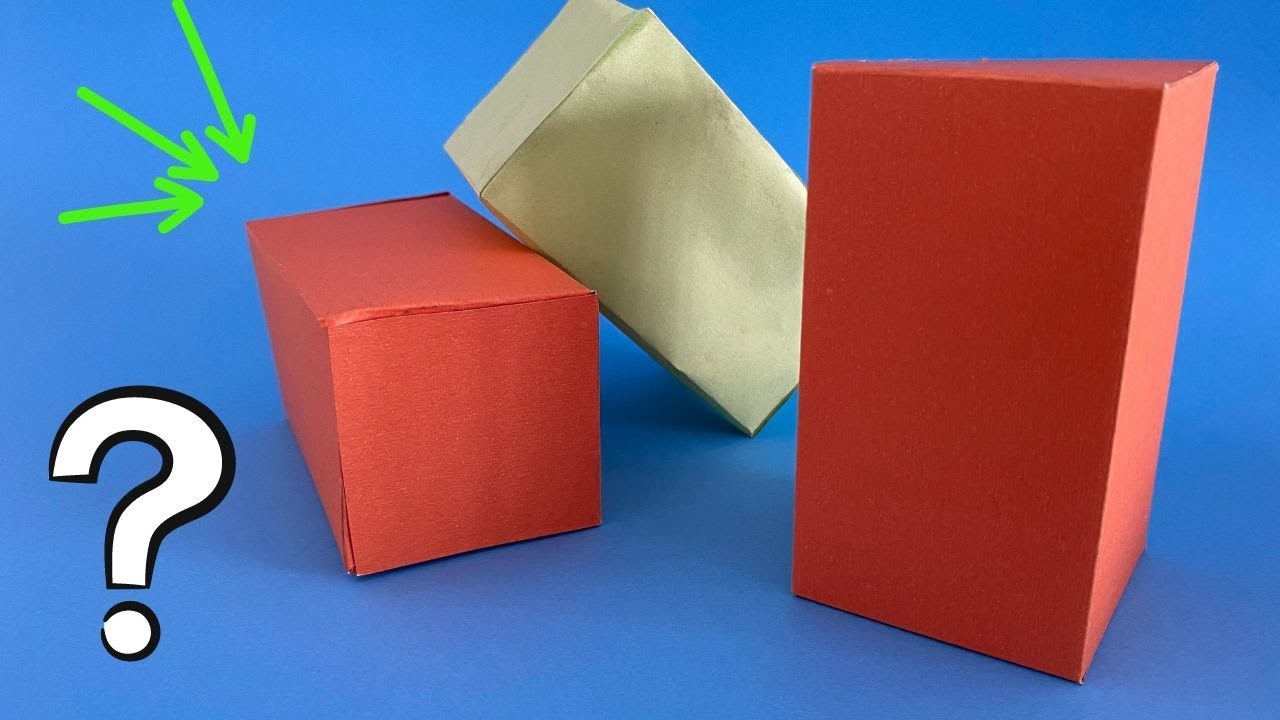 How to make Square Prism | Paper Craft