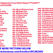 John Wayne StageCoach Cross Stitch Pattern***L@@K***Buyers Can Download Your Pattern As Soon As They Complete The Purchase
