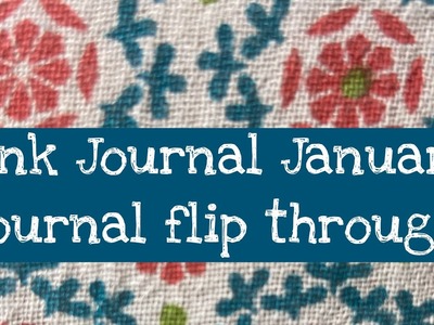 Junk Journal January 2023 - flip through