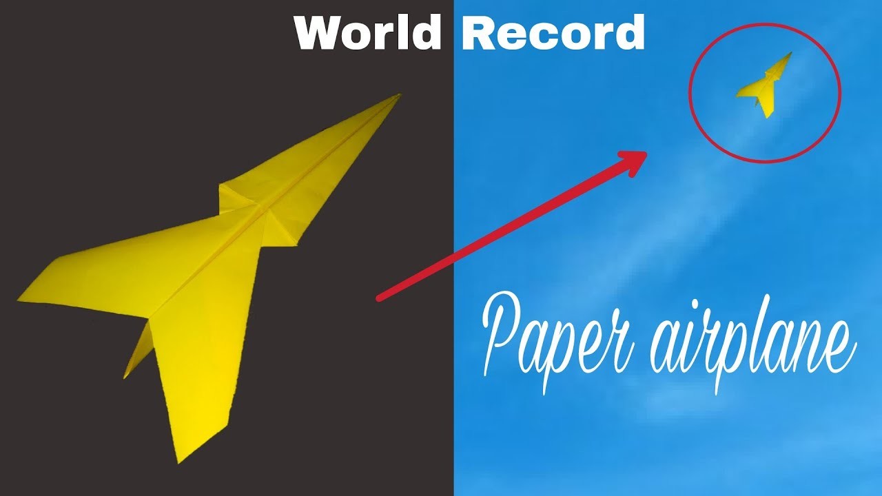 Membuat Pesawat Kertas Terbang Lama | How To Make Paper Airplanes Easy That Fly Far |Foldable Flight