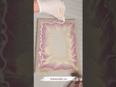 RESIN ART for Beginners | Part 7 - Angel Wings Style Resin Pour Tray - Manishe.in
