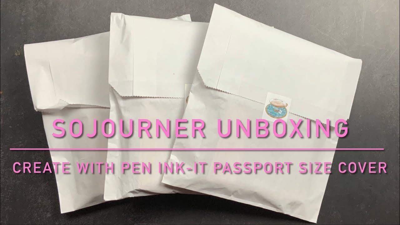 Sojourner Custom Passport Trifolio | For Create With Pen's Ink-It Passport Notebook