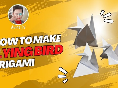 Unbelievable Trick to Transform Paper into a Flying Bird