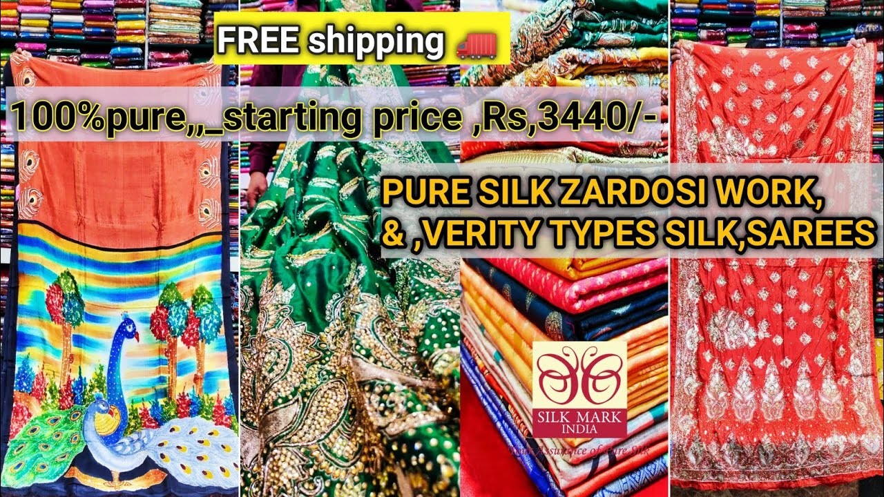 Verity types pure silk sarees.party purpose saree#newcollection#silk #puresilk#silkmark#pure#cotton