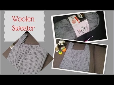 68-Sweater| Easy Crochet Sweater Pattern|  Crochet Sweater Tutorial| Easy crochet for beginners |