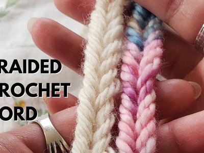 Braided Crochet Cord Tutorial