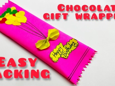 Chocolate gift wrapping ideas || gift wrapping with paper || chocolate gift decoration ideas |video