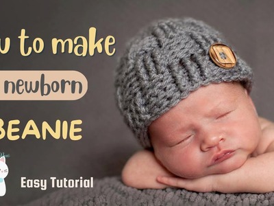 Como tejer gorro a crochet para recien nacido, How to crochet a Newborn hat tutorial, knitting a hat