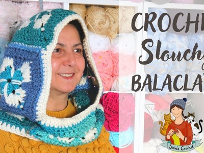 Crochet Easy Slouchy Balaclava