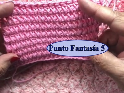 CROCHET No vas a poder dejar de hacer este PUNTO FANTASÎA