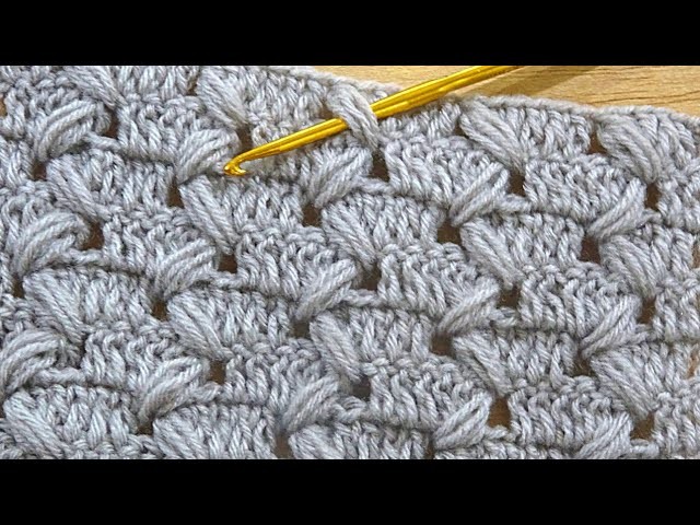 Different????v.easy crochet knitting 2023 | bufanda, manta de bebé, chal, chaleco | Art and Handcrafts