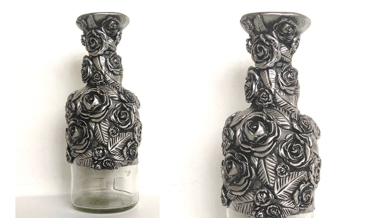 DIY Vase Out of Waste Bottle