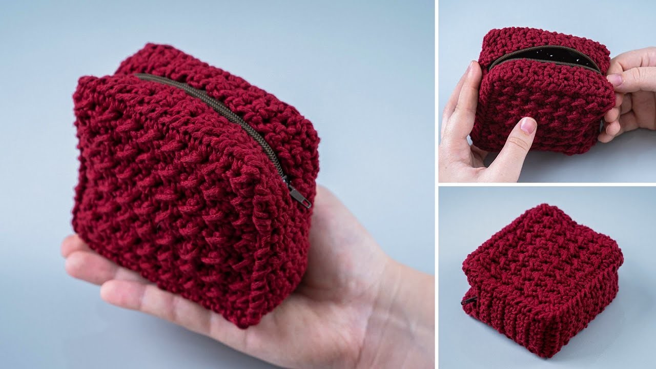 Everyone wants such a gift - a tutorial for a crochet purse.wallet for beginners!
