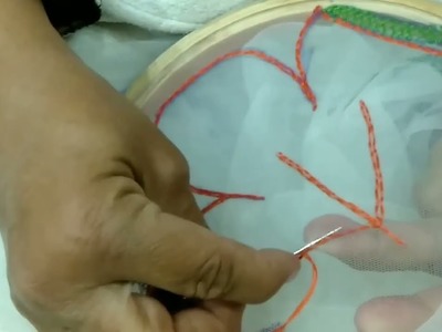 #Flower embroidery tutorial #Flower embroidery designs hand work