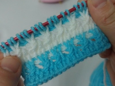 Gorgeous Tunisian Knitting Pattern for Babies.#knittingcrochet