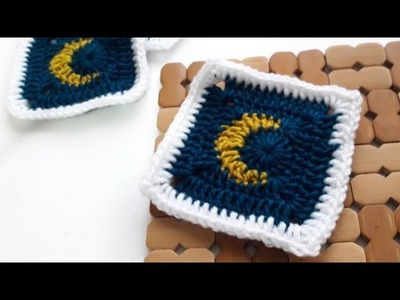 Granny Square Crochet Luna