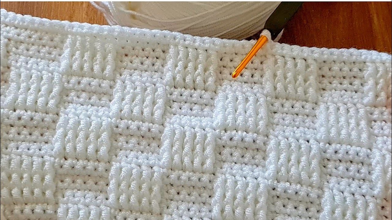 Great Crochet Pattern for Blankets, Bags and Sweaters! Easy Crochet for Beginners