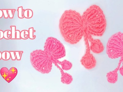 How to crochet bow. CROCHET : Suroves Artistry ????
