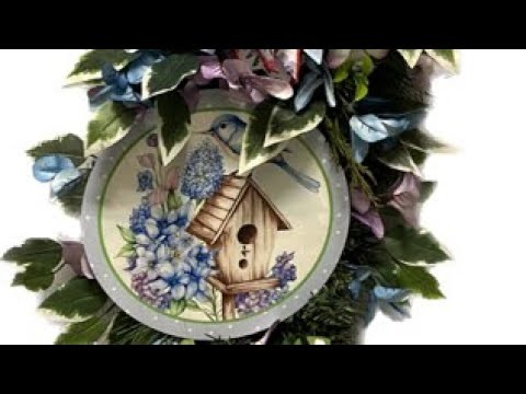 How to Make a Spring Evergreen Swag with Florals | Hard Working Mom |How to