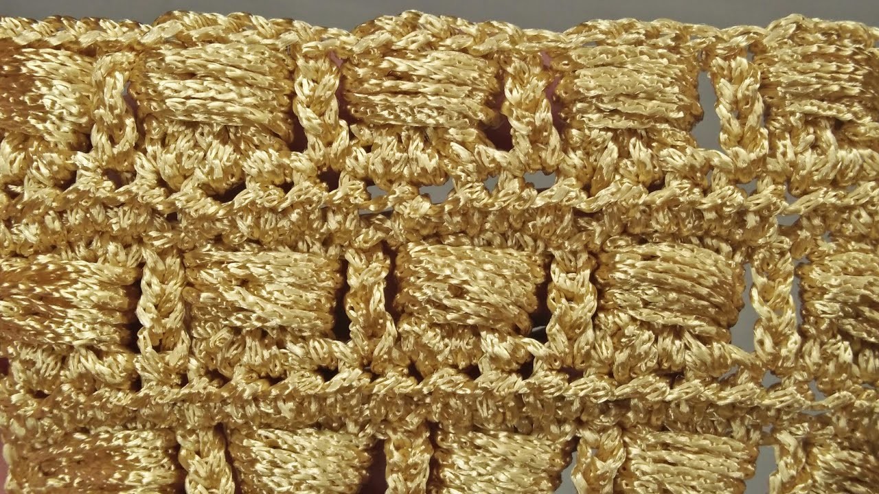 OMG!! Newcrochet design.how to crochet.#tunisian#crochet