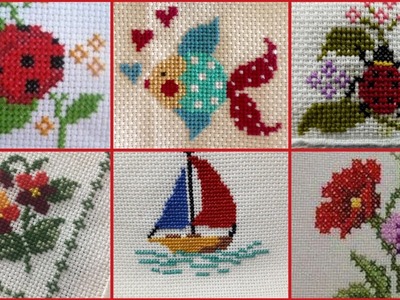 Outstanding And Beautiful cross stitch patterns For Everything.charsuti kerhai ke khoobsurat Designs