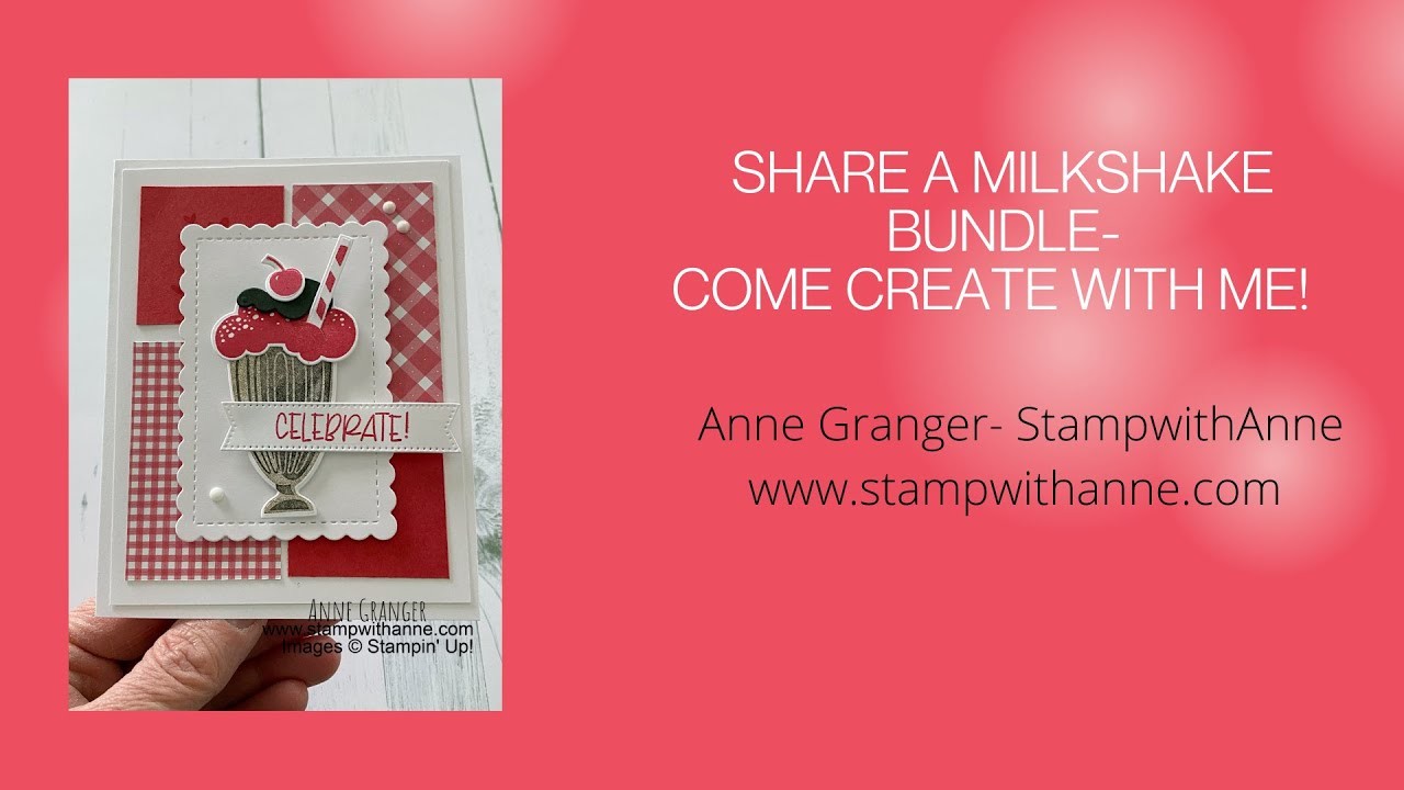 Share a Milkshake Bundle - 3 Projects - Crafty Session #83