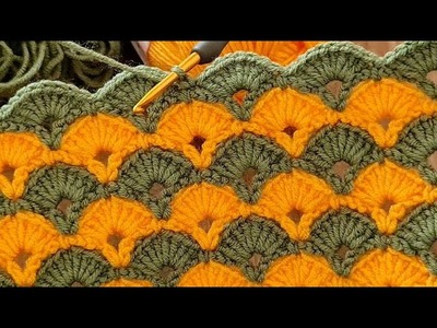 The Easiest Crochet Pattern for Beginners????Exquisite Crochet for Baby Blanket and ????Bag
