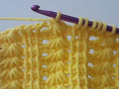 This Stitch is so beautiful! You won't forget this easy crochet knit! tunisian crochet pattern