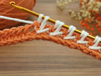 ????⚡two color ????⚡* Super Easy Tunisian Crochet Baby Blanket For Beginners online Tutorial * #Tunisian