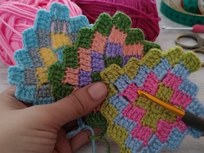 Unbelievable Crochet Transformation: Granny Square Pattern Made Easy for beginners. crochet motifs