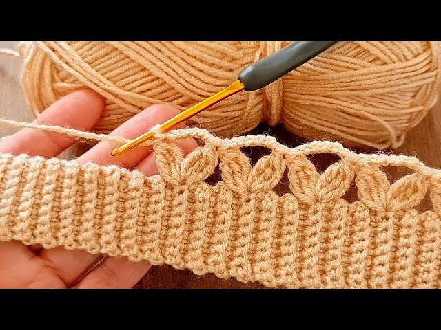 Unique and easy crochet pattern for beginners is unusual for baby blankets and bags. crochet
